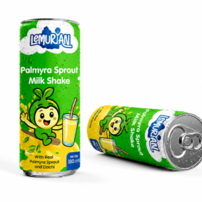 Palmyra Sprout Milkshake with Elachi | பனங்கிழங்கு மில்க் ஷேக்